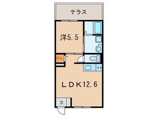 ヴィレッタ城之下の物件間取画像